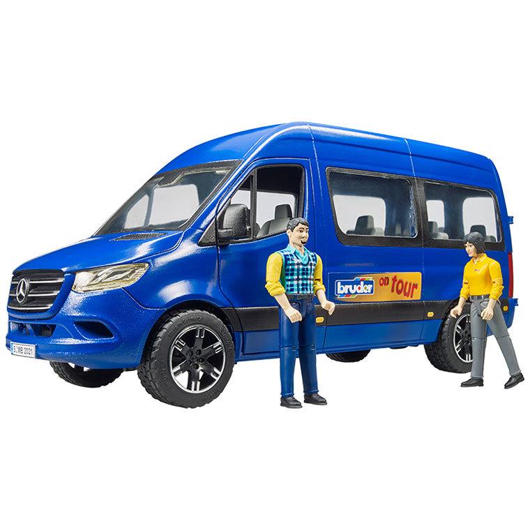 旧商品 ブルーダー MB 送迎車 (フィギュア付き) bruder BR02670