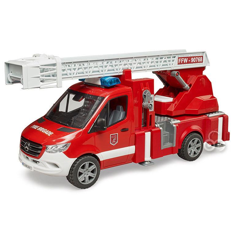 おまけ付) ブルーダー MB 消防車 BR02673 おもちゃ 知育玩具