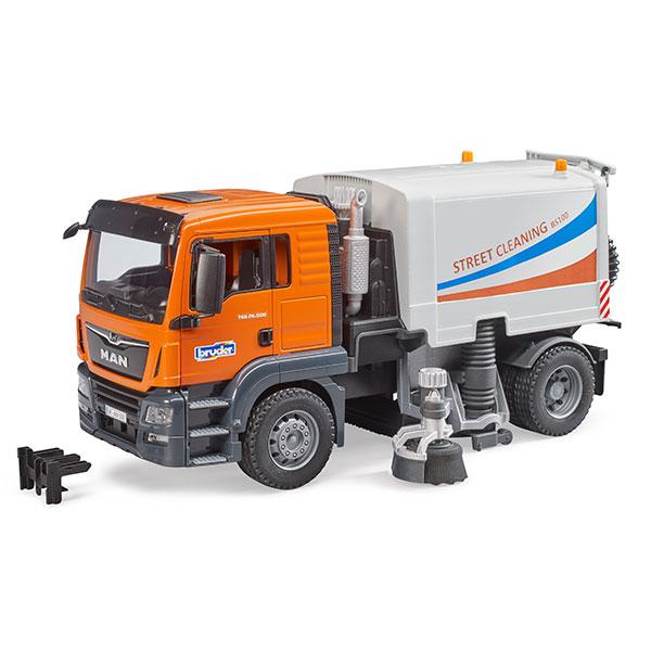 (おまけ付) ブルーダー MAN TGS 清掃車 BR03780 おもちゃ 知育玩具 はたらくくるま 車 男の子 女の子 3歳 4歳 5歳