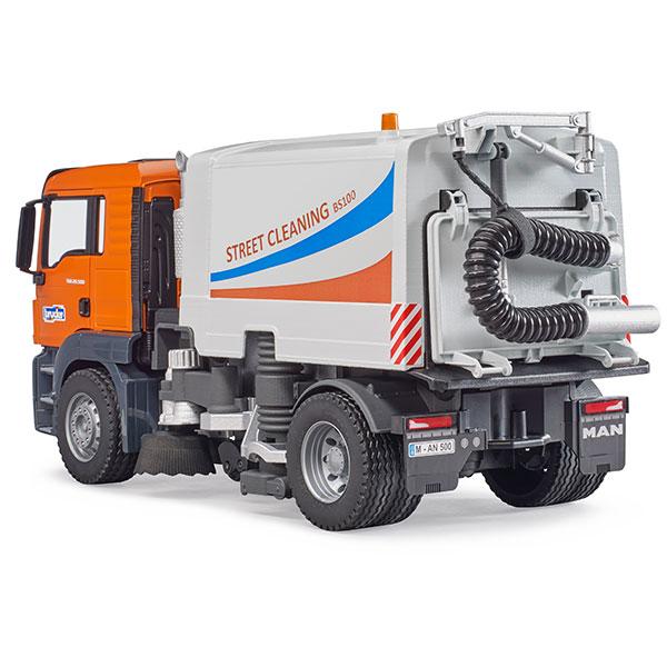 (おまけ付) ブルーダー MAN TGS 清掃車 BR03780 おもちゃ 知育玩具 はたらくくるま 車 男の子 女の子 3歳 4歳 5歳