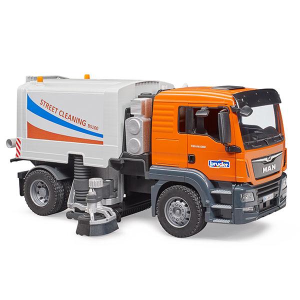 (おまけ付) ブルーダー MAN TGS 清掃車 BR03780 おもちゃ 知育玩具 はたらくくるま 車 男の子 女の子 3歳 4歳 5歳