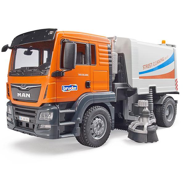 (おまけ付) ブルーダー MAN TGS 清掃車 BR03780 おもちゃ 知育玩具 はたらくくるま 車 男の子 女の子 3歳 4歳 5歳