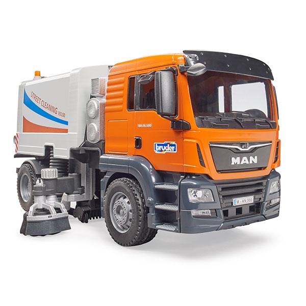 (おまけ付) ブルーダー MAN TGS 清掃車 BR03780 おもちゃ 知育玩具 はたらくくるま 車 男の子 女の子 3歳 4歳 5歳