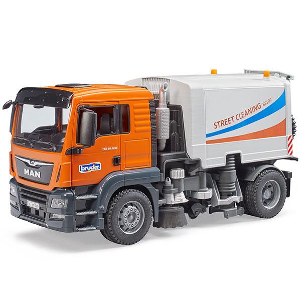 (おまけ付) ブルーダー MAN TGS 清掃車 BR03780 おもちゃ 知育玩具 はたらくくるま 車 男の子 女の子 3歳 4歳 5歳