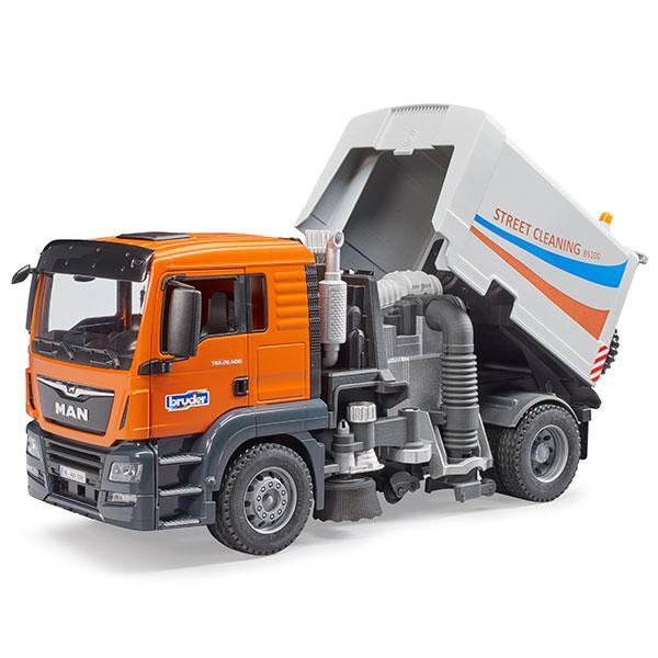 (おまけ付) ブルーダー MAN TGS 清掃車 BR03780 おもちゃ 知育玩具 はたらくくるま 車 男の子 女の子 3歳 4歳 5歳