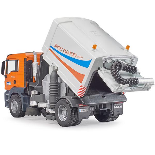 (おまけ付) ブルーダー MAN TGS 清掃車 BR03780 おもちゃ 知育玩具 はたらくくるま 車 男の子 女の子 3歳 4歳 5歳