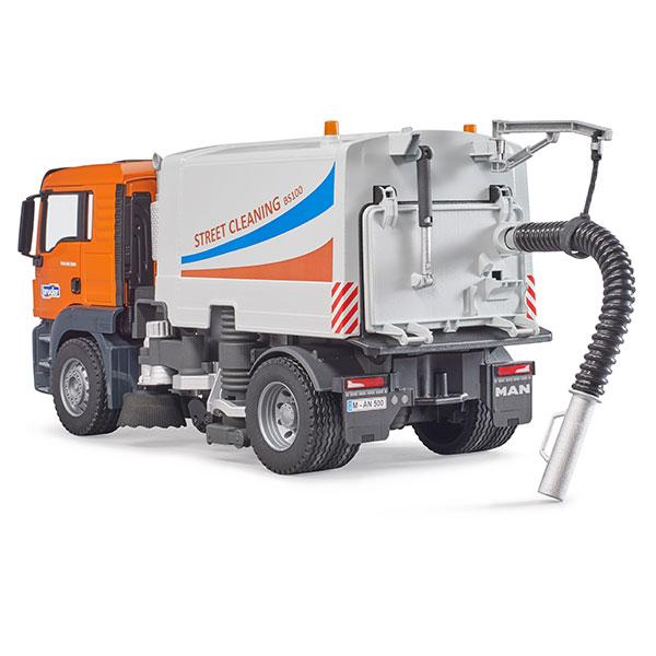 (おまけ付) ブルーダー MAN TGS 清掃車 BR03780 おもちゃ 知育玩具 はたらくくるま 車 男の子 女の子 3歳 4歳 5歳