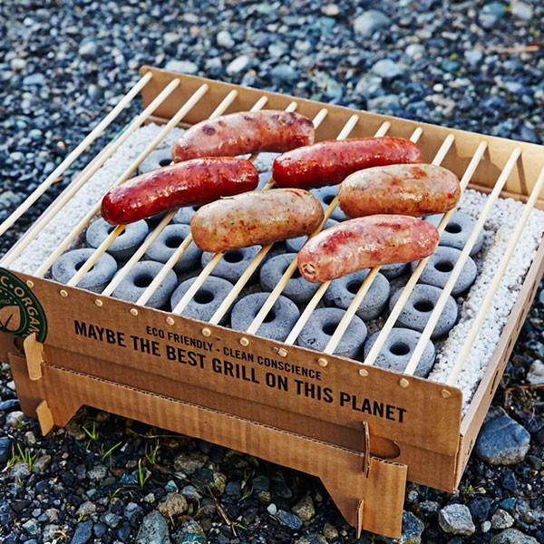 使い捨てグリル バーベキュー BBQ クラフトグリル カサスグリル 5個