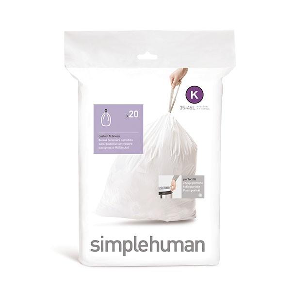 simplehuman シンプルヒューマン ごみ箱 45L 専用ゴミ袋付き 正規品 ゴミ箱 シンプルヒューマン simplehuman 45L スリムステップ