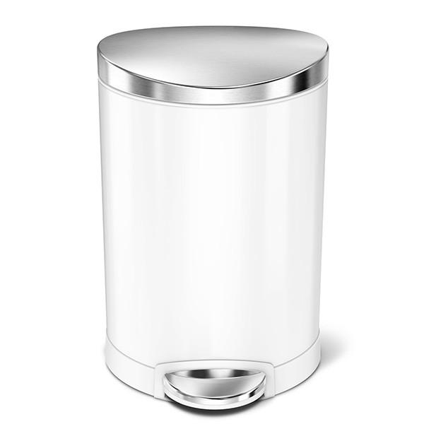 simplehuman（シンプルヒューマン） (正規品) ミニセミラウンドカン 6L
