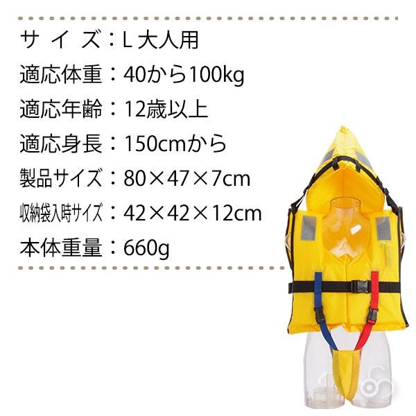 ライフジャケット 小型船舶用救命胴衣 TYPE A 大人用 FCT-L ライフジャケット 小型船舶用救命胴衣 TYPE A 大人用 FCT-L