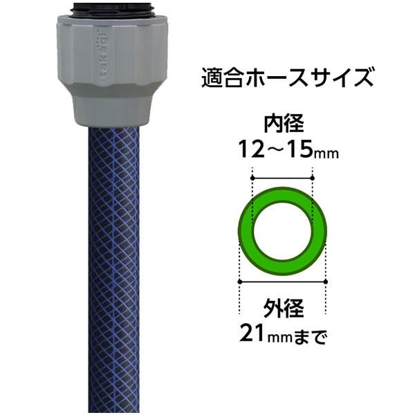 タカギ（takagi） ラクロックストップコネクター G1096GY : サンワ