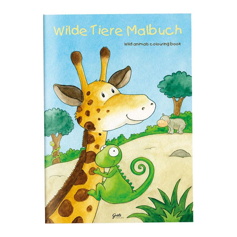 グラーツ ぬりえ・ワイルドアニマル GV401 おもちゃ 知育玩具 3