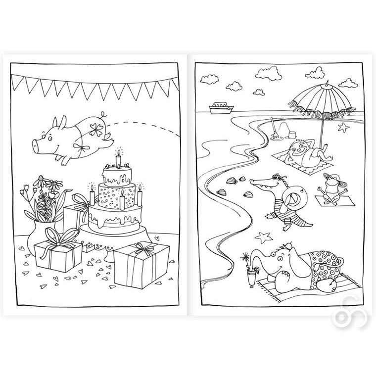 グラーツ ぬりえ・エンジョイ GV406 おもちゃ 知育玩具 3歳 4歳 5歳