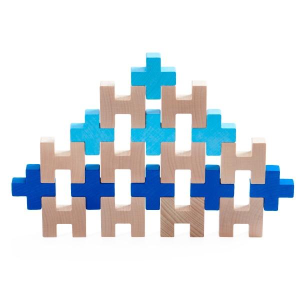 ハバ（HABA） 3Dパズル・ブルー HA304411 知育玩具 おもちゃ 2歳 3歳 4