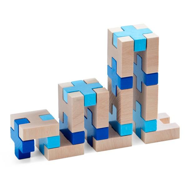 ハバ（HABA） 3Dパズル・ブルー HA304411 知育玩具 おもちゃ 2歳 3歳 4