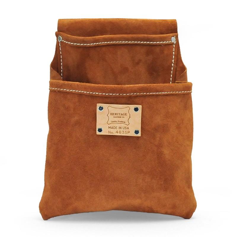ヘリテージレザー 2-Pkt Professional Suede Leather Pouch 腰袋