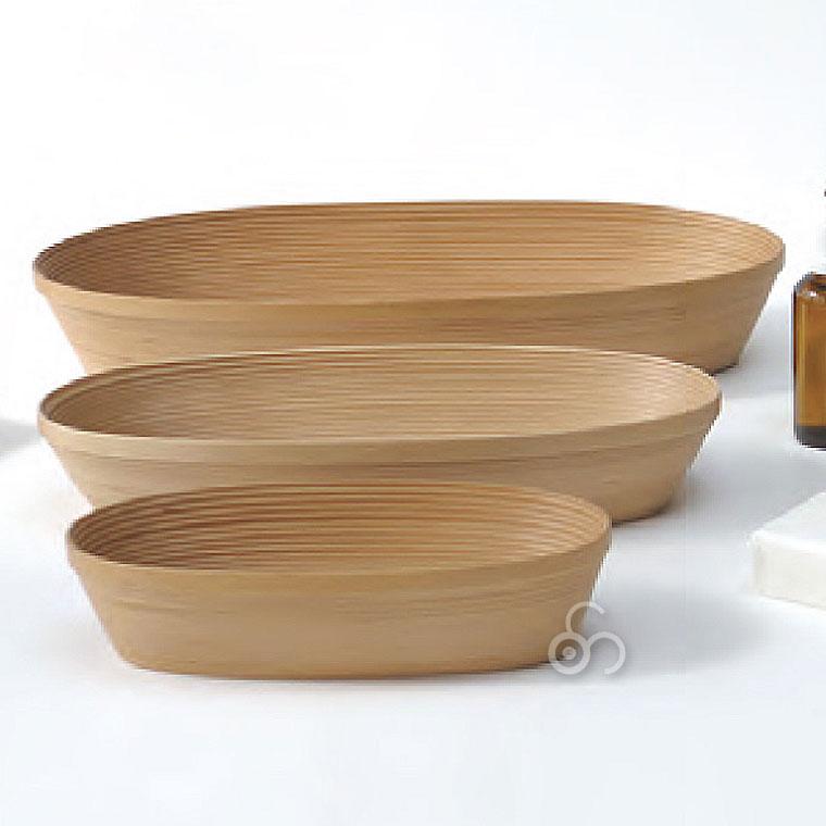 BUNACO（ブナコ） メイクボックス コスメティックボックス oval M IB