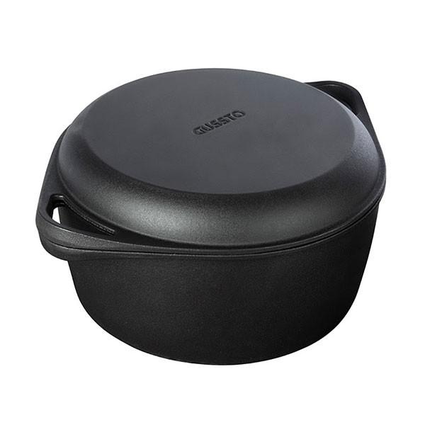 ココット ブルナー GUSSTO キャセロール ラウンド 20cm IDP005022 オーブン おしゃれ 定番 手作り 料理 子供が喜ぶの画像