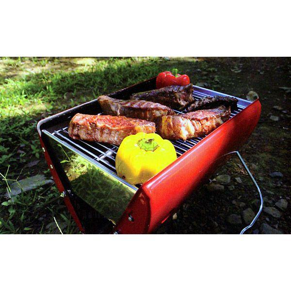旧商品 バーベキューグリル 折り畳み コンパクト コンロ BBQ アイロダ 