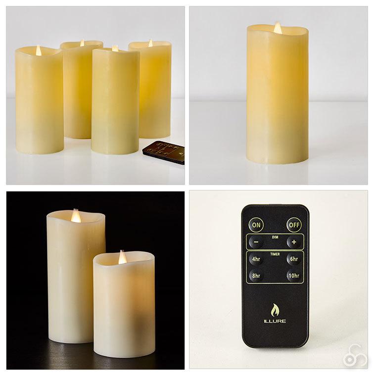 Ledキャンドル ライト Illure イルア ピラーキャンドル Mサイズ リモコン付き Il1 Iv 蝋燭 ろうそく おしゃれ タイマー 電池式 Il1 Iv サンワショッピング 通販 Yahoo ショッピング