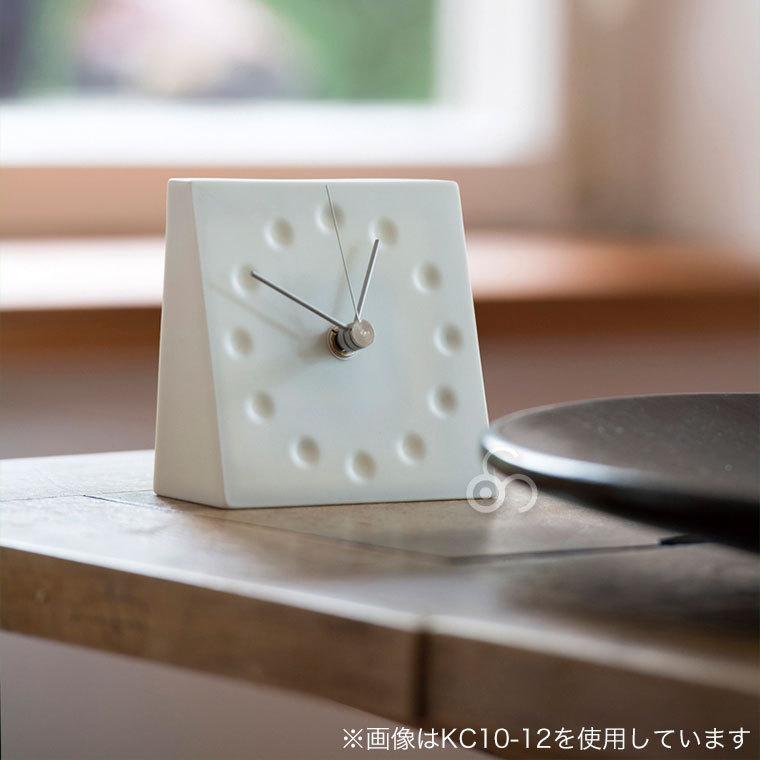 レムノス 置き時計 アナログ 磁器 TENSION KC10-13 新品 Lemnos（レムノス） TENSION(置き時計) KC10-13 : サンワショッピング