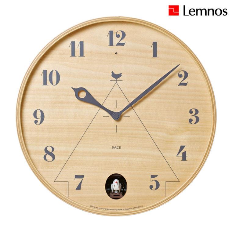 Lemnos レムノス PACE ナチュラル LC11-09 NT Lemnos レムノス PACE ナチュラル(掛け時計) LC11-09NT : サンワ