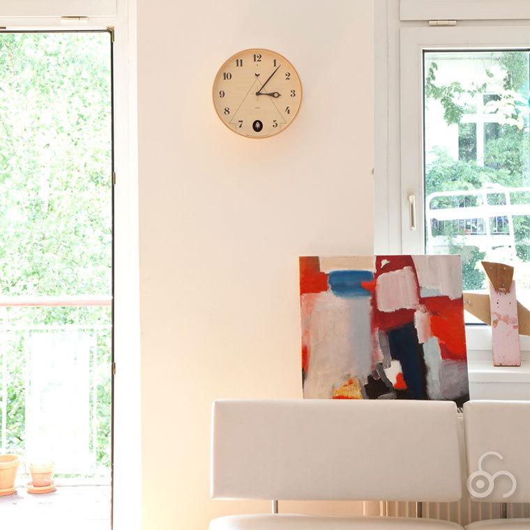 Lemnos レムノス PACE ナチュラル(掛け時計) LC11-09NT : サンワ