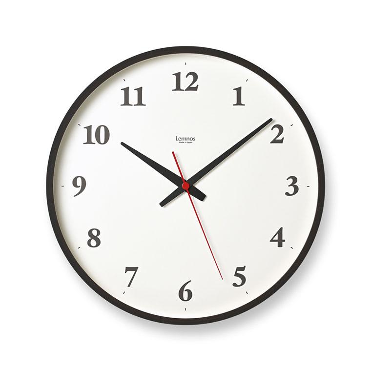 Lemnos（レムノス） Plywood clock 電波時計 30.5cm LC21-06