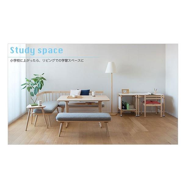 旧商品 コサイン cosine Liite ベンチ メープル 張地-KH LD-05NM-KH おしゃれ 木製 旭川家具｜sun-wa｜06