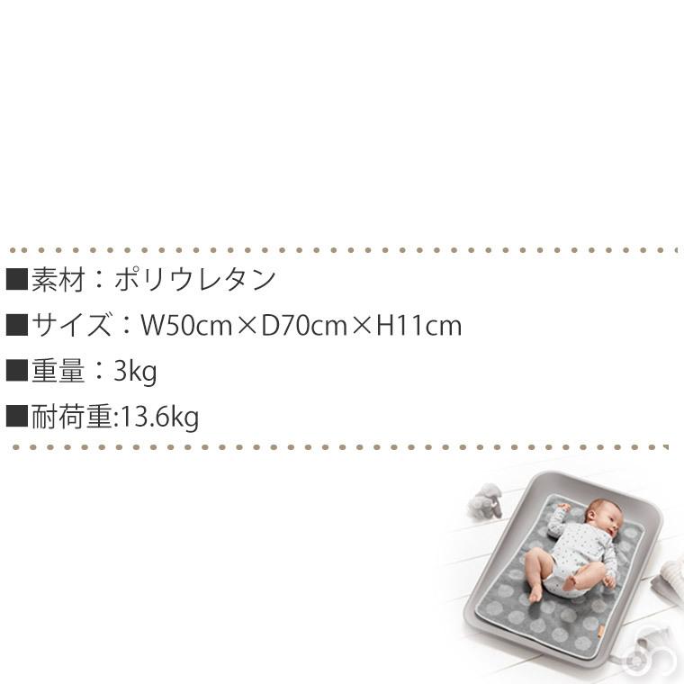 Leander リエンダー チェンジングマット グレー　オムツ替えマット Leander MATTY CHANGING MAT / リエンダー マッティ