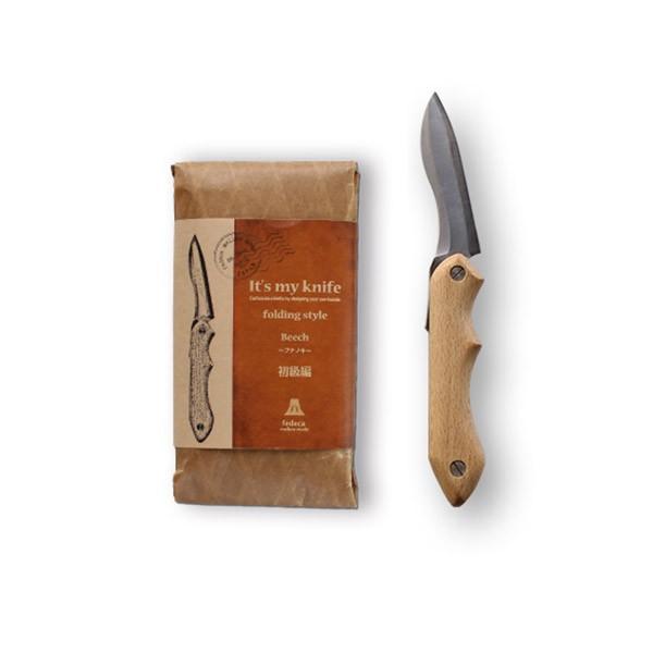旧商品 fedeca(フェデカ) mellow mode It's my knife Folding ブナノキ ...