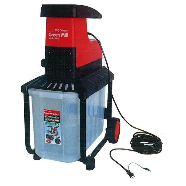 園芸用電気粉砕機グリーンミル 園芸用電気式粉砕機 キンボシ グリーンミルQuiet4 MLG-1530B : サンワ