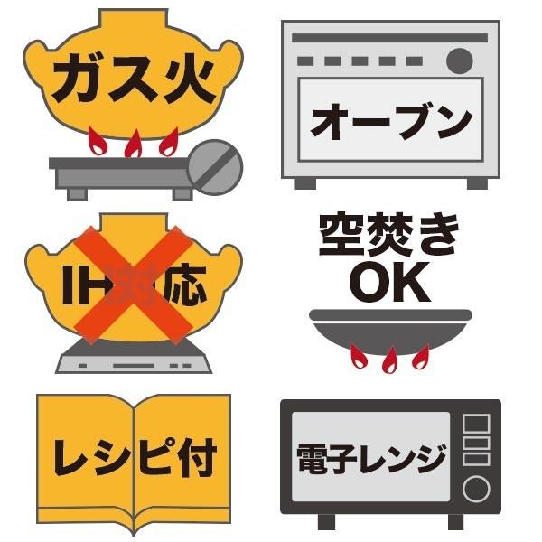 長谷園 旧商品 伊賀焼 土鍋 キャセロール ミニ 白 NNC-39 : サンワ