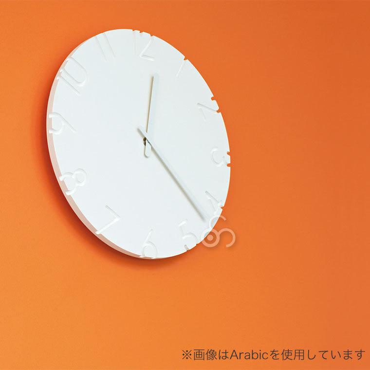Lemnos（レムノス） CARVED line φ305mm 掛け時計 NTL10-19C : サンワ