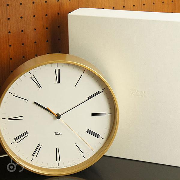 レムノス 掛け時計 Lemnos リキ ローマンクロック RIKIRCLOCK 渡辺力