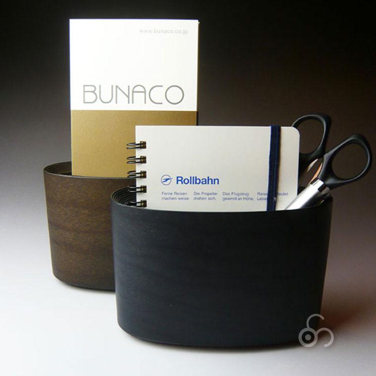 バラ売り応相談BUNACO 木製 ペンスタンド&レターホルダー　ブラウン BUNACO（ブナコ） レターホルダー Short SB-L1182 レターケース 木製