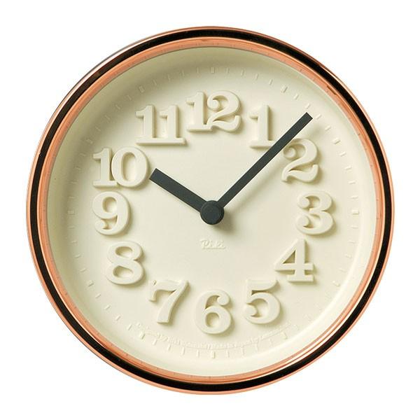 小さな時計（ブロンズ） 渡辺力　タカタレムノス　Lemnos Riki Watanabe RIKI WATANABE(リキ ワタナベ) Lemnos レムノス