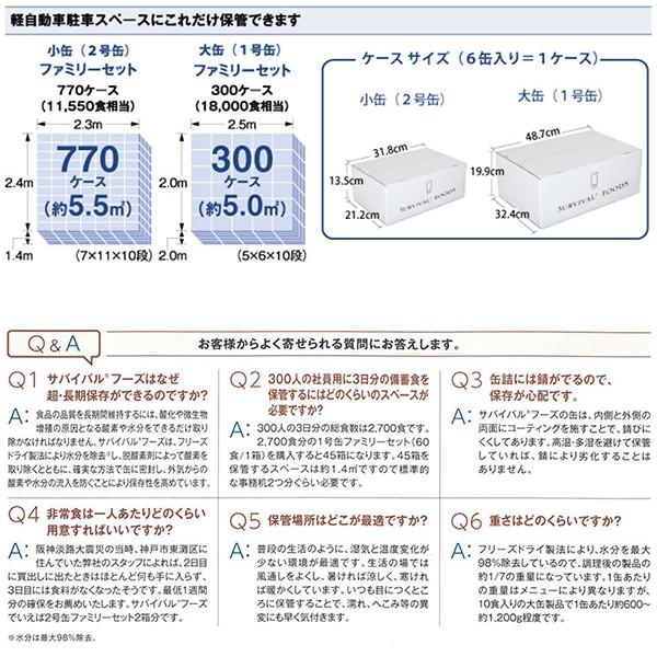 サバイバルフーズ 25年保存食 洋風えび雑炊 小缶 6缶セット マツコの知らない世界 非常食 備蓄 被災 避難 防災 災害 SR2set_4