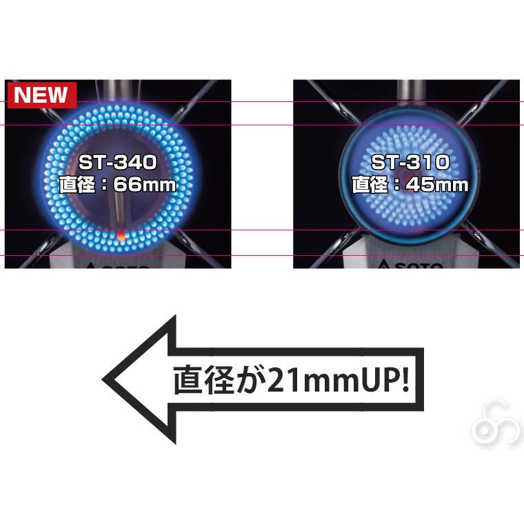 SOTO シングルバーナー CB缶 マイクロレギュレーターストーブ レンジ