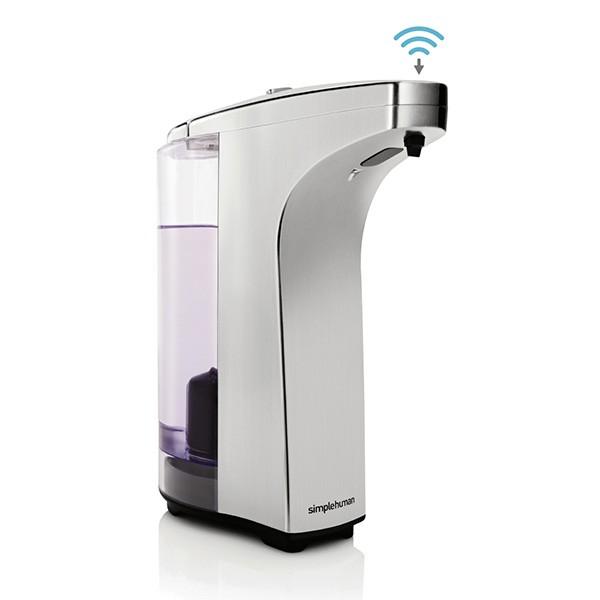 シンプルヒューマン センサーポンプ シルバー simplehuman ST1023 00147 ディスペンサー 自動 詰め替え容器 おしゃれ 除菌｜sun-wa｜04