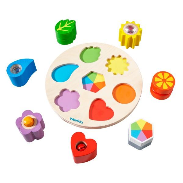 HABA education ハバ エデュケーション 型はめ遊び・魔法の音 WF185354 おもちゃ 知育玩具 木製 誕生日プレゼント 1歳 2歳 3歳