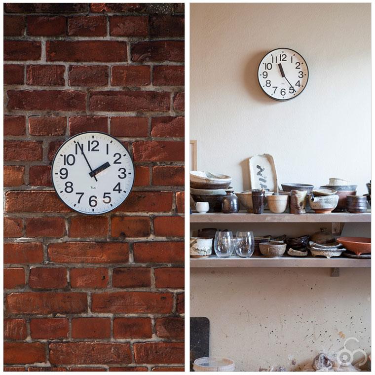 Lemnos（レムノス） 掛け時計 Lemnos RIKI PUBLIC CLOCK リキ