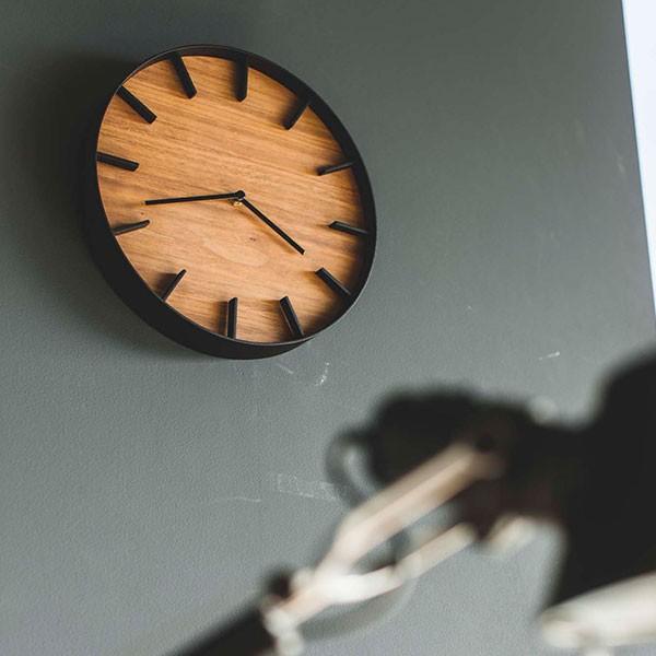 ウォールクロック リン ナチュラル ブラウン 【公式通販】