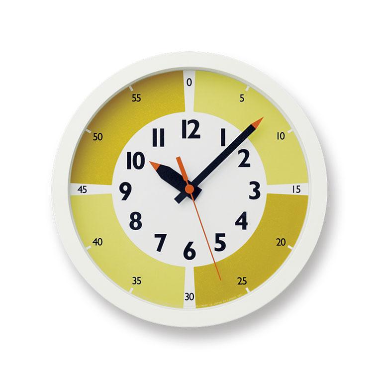 Lemnos（レムノス） 旧商品 fun pun clock with color! YD15-01