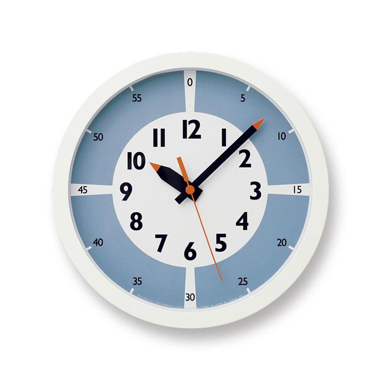 fun pun clock with color! YD15-01 YE（中古品） Lemnos（レムノス） 旧商品 fun pun clock with color! YD15-01