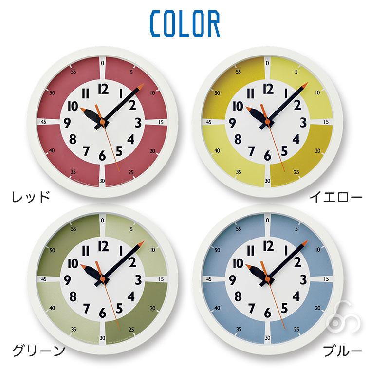 Lemnos（レムノス） 旧商品 fun pun clock with color! YD15-01