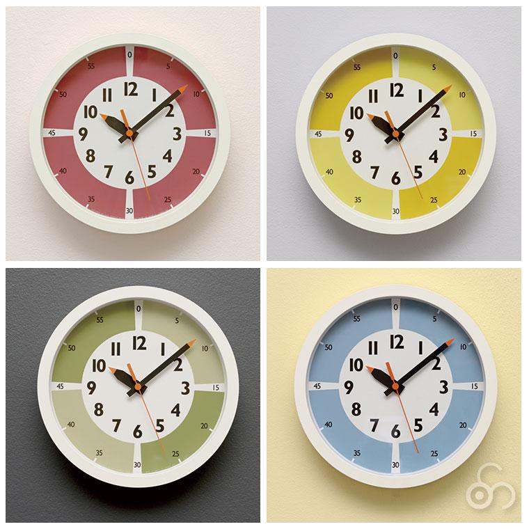 Lemnos（レムノス） 旧商品 fun pun clock with color! YD15-01