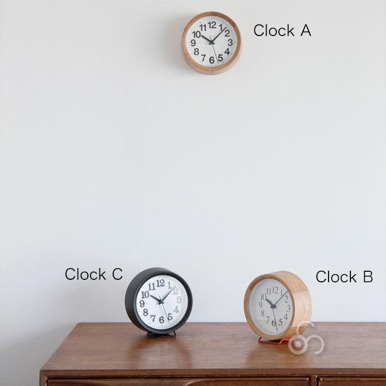 Lemnos（レムノス） 旧商品 Clock B Small 掛け時計 YK15-04 : サンワ