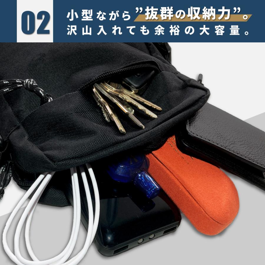 ショルダーバック メンズ 小さめ 肩掛けバッグ 大容量 ボディーバッグ ショルダーポーチ 40代 50代 |  | 07
